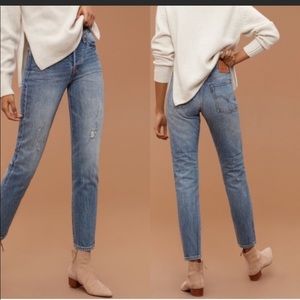 NWT Levis Wedgie Fit Selvedge Foothills 26